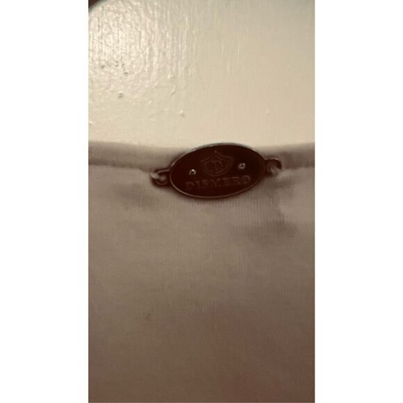 Dismero Sheer White Tank Tops Made in Italy Size M - Picture 8 of 11